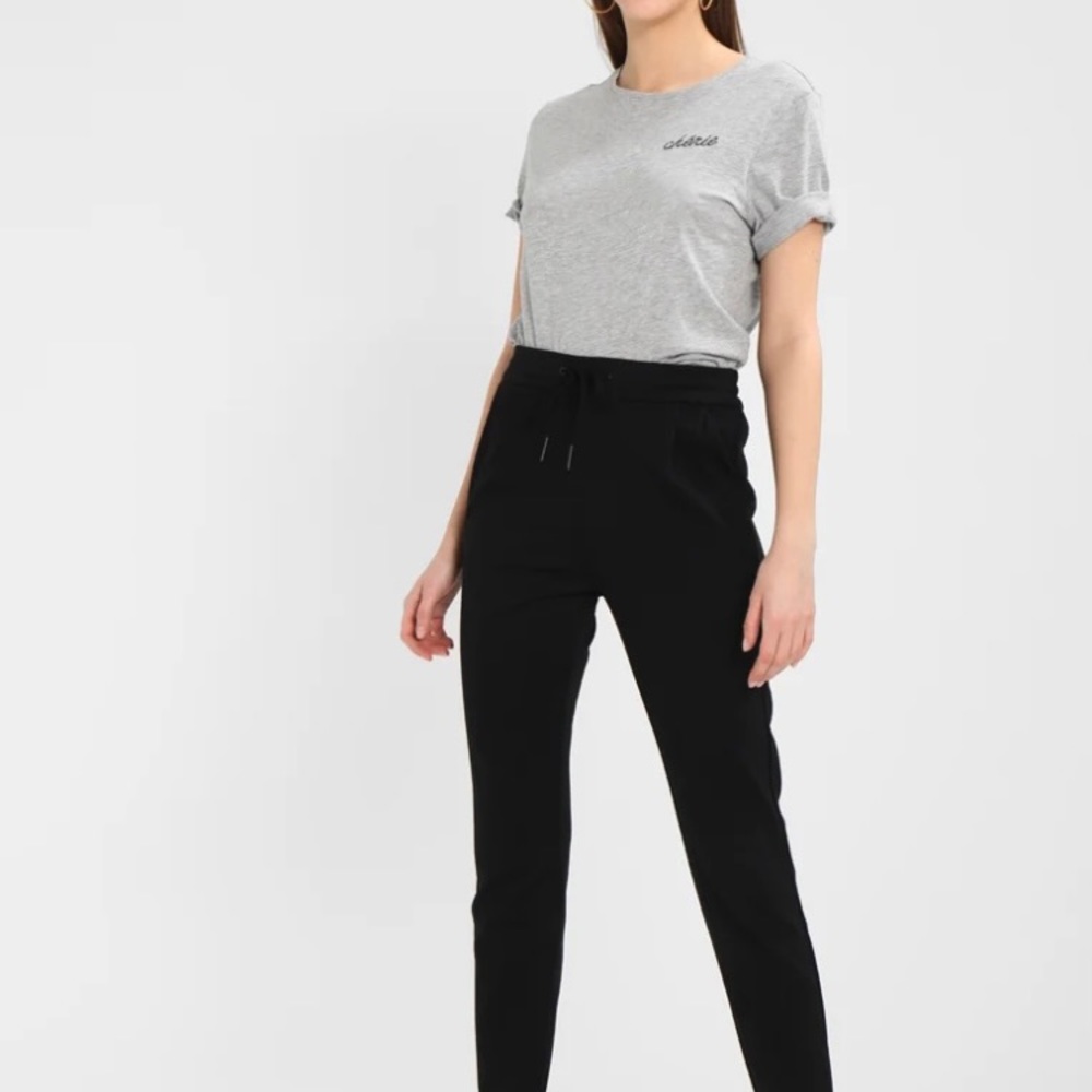 VERO MODA DRESS PANTS MR LOOSE STRING VELVET PANT SIZE SMALL